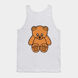 Cute crying teddy Tank Top